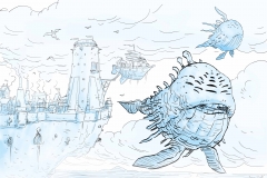 sketchTownFlyingWhale